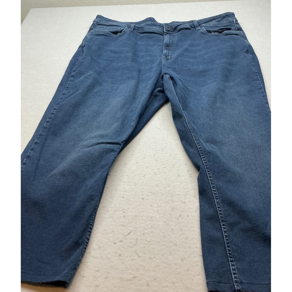 The Perfect Jean NYC Thick Thicc Mens Jeans Blue Stretch 46x32 Casual Denim